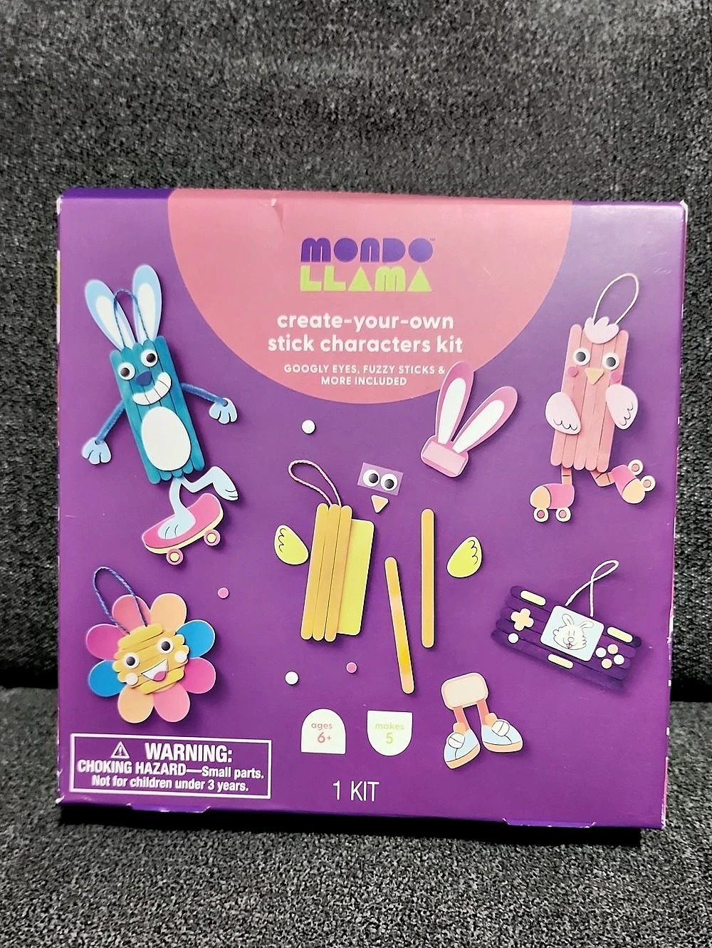 Mondo Llama Create-Your-Own Stick Characters Kit